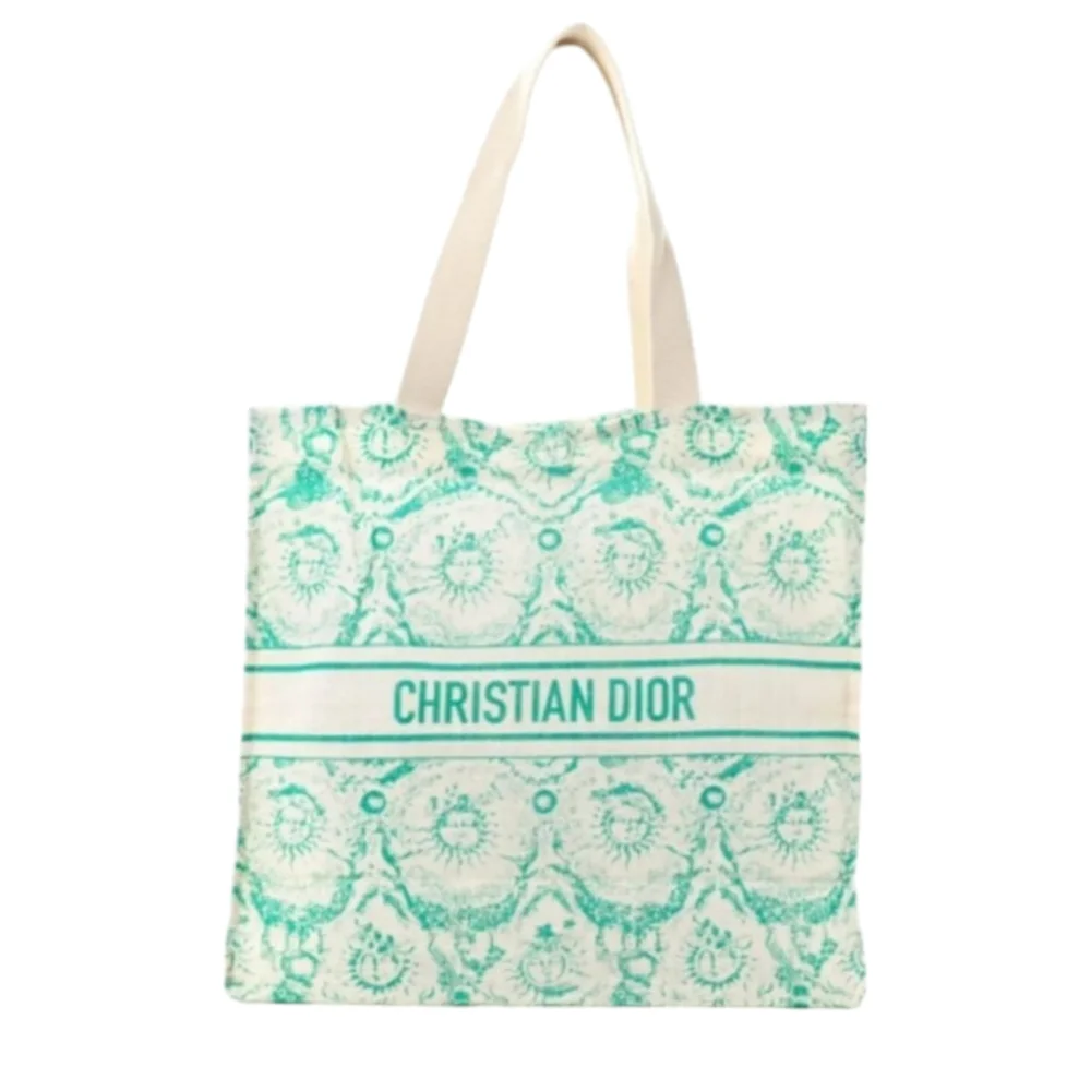Christian Dior Tote Bag in Aquamaria - Dioriveria - Picture 4 of 9